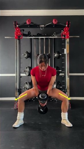 Dumbbell Sumo Squat - How to Target the Glutes