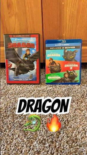 How To Train Your Dragon DVD + Blu-ray Trilogy! 🐉🔥