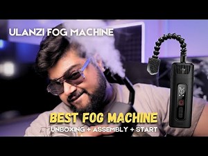 How to use Ulanzi Fog Machine Unboxing & Assembly – First Look & Setup!