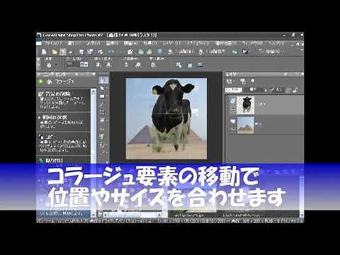 Paintshop Pro で画像合成をしてみた