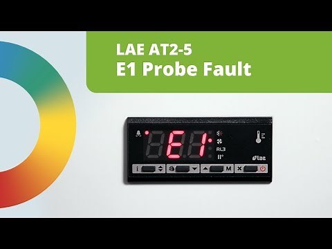 Fixing An E1 Probe Fault: LAE AT2 5 Digital Controller