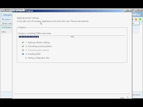 Synology DS211+ DSM Install