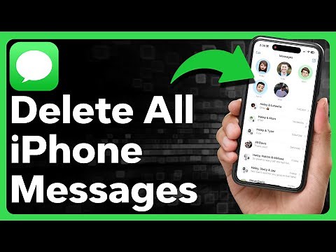 How To Delete ALL Messages On iPhone