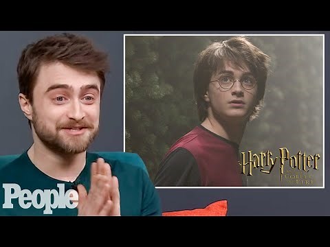 Daniel Radcliffe Rewatches His Roles In 'Harry Potter,' 'The Simpsons' & More | PEOPLE