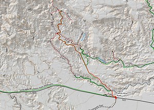 Calcite Mine Trail Anza Borrego State Park California