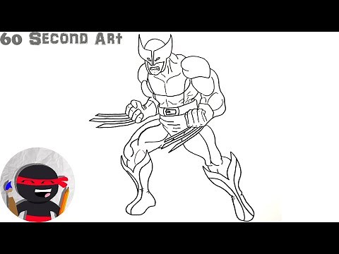 How To Draw Wolverine | Easy, Step By Step Tutorials For Beginners