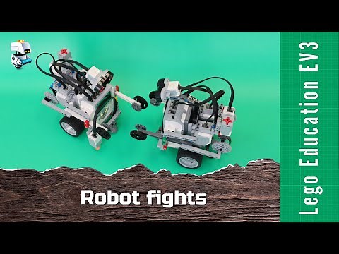 Lego EV3 Robot fights || Building instruction & program