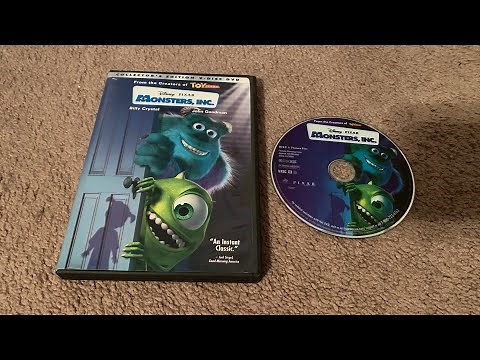 Opening to Monsters, Inc. 2002 DVD