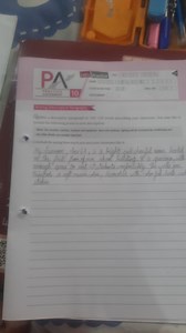 Write a descriptive paragraph in 100-120 words describing your ... | Filo