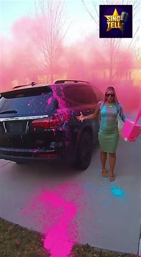 She Tried to Steal the Package… Then the Paint Bomb Exploded 😂 | Ring Camera #funny