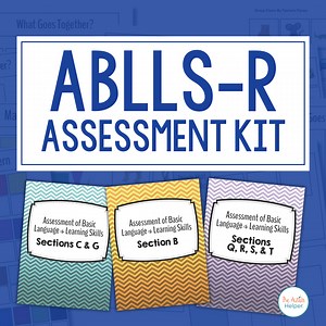 ABLLS-R Assessment Kit