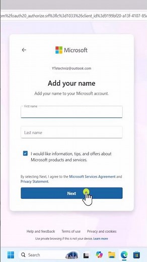 How To Create Microsoft Account in HP Laptop ( 2025 )