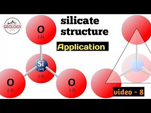 Silicate structure (video-8) || Application || lecture 40 of Mineralogy @GeologyAspirant