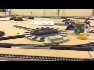 Bachmann Ez track layout update with Bachmann turntable 11/