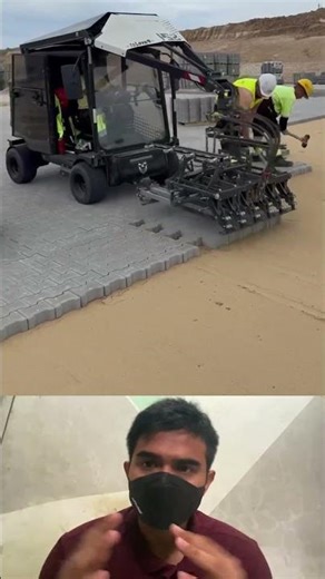 This Machine Lays Paving Blocks Faster Than a Whole Crew!