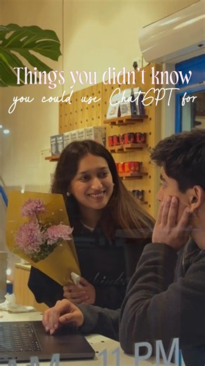 Soumya on Instagram: "Not gonna lie… ChatGPT quietly became the most helpful thing in my life. That’s the upgrade. Life’s easier and my brain finally gets rest. If you want the exact prompts I use every day, just comment “PROMPTS” and I’ll share them with you 🩵 Also, ChatGPT Go is FREE in India for 1 year, just saying 😌 . #ad #chatgptgofree #chatgpt"