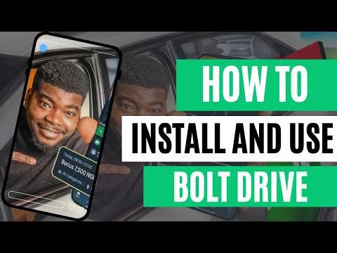 how to Install and use bolt driver app