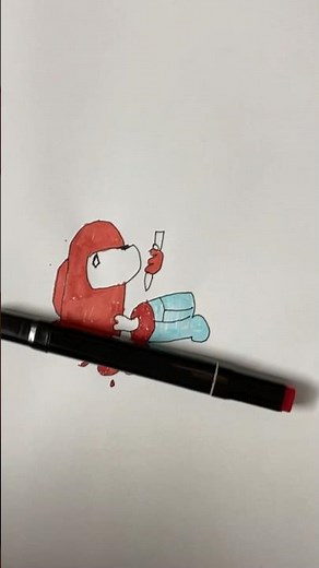 How to draw among us character #shorts #drawing