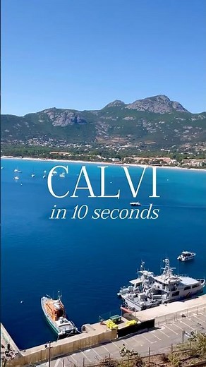 CALVI! 🥰 What a beautiful place to visit in Corsica! #corse #corsica #corsicafrance