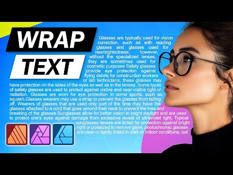 Wrap Text Around Any Image in Affinity Photo, Designer, Publisher