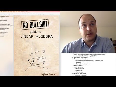 Linear algebra overview