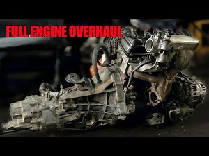Engine Overhaul Step by Step: Auto Repair Training to Rebuild Your Engine