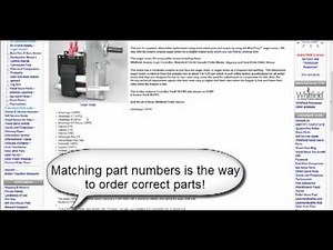 Finding Pellet Stove Parts Guide - Video