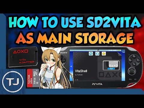 How To Use SD2Vita As Main Storage! (UX0)
