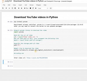 40 reactions · 19 shares | Download YouTube Videos in Python | Python Coding | Facebook