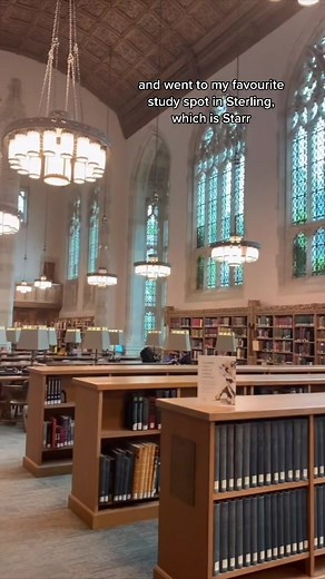 Exploring Study Spots at Yale’s Sterling Memorial Library