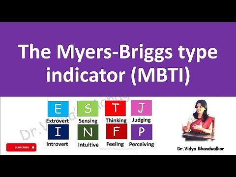 Myers Briggs Type Indicator | ( MBTI )l The 16 Personality Types | Explained in Detail for BBA / MBA