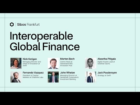 An Interoperable Multi-Chain Financial System | Swift, Chainlink, BIS, Goldman Sachs, and Santander