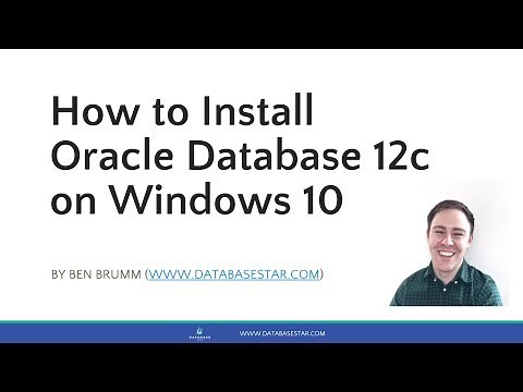 How to Install Oracle Database 12c on Windows 10