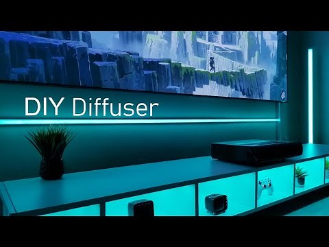 My DIY Version of the Muzata Spotless LED Diffuser Channel - 8 Feet Long!