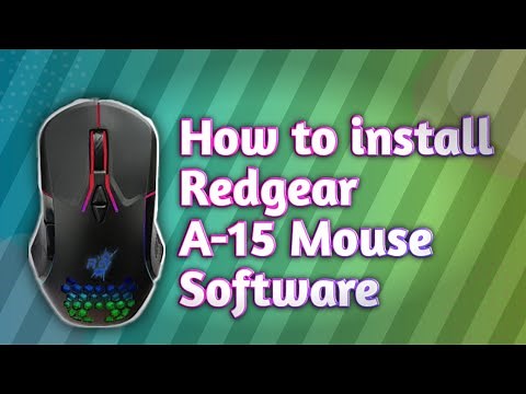 How to install Redgear Mouse Software