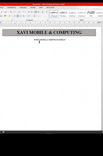 How to Design a Professional Letterhead in Microsoft Word | Step-by-Step Guide