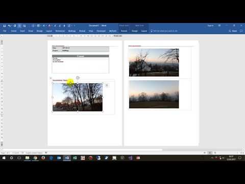 Word Template: Photo Documentation