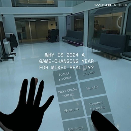 1.3K views · 20 reactions | ️Why is 2024 a game-changing year for mixed reality? | Varjo INSIDER Varjo's Senior Product Manager, Dominic Eskofier, explains why there's never been a better time to invest in XR and spatial computing than now. #mixedreality #VR #spatialcomputing | Varjo | Facebook