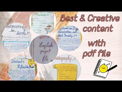 CBSE class 12th English project file