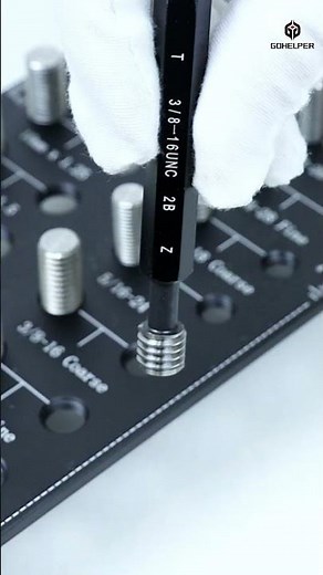 Bolt and Nut Identifier, Nut and Bolt Thread Checker 12 Metric & 14 Standard Sizes