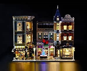 LED Lighting Kit for Your Lego Assembly Square 10255 - Custom Designed - Model is NOT Included