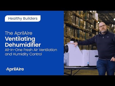 The AprilAire Ventilating Dehumidifier | All-in-One Fresh Air Ventilation and Humidity Control
