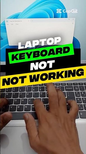 How to Fix Laptop Keyboard Not Working | Keyboard Not Working in Windows 10/11 | How To Fix Keyboard