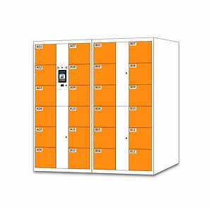 [Hot Item] Smart Lockers Card Locker Smart Parcel Locker with IC Card Access