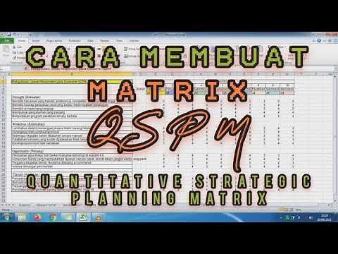 How to Calculate QSPM Matrix