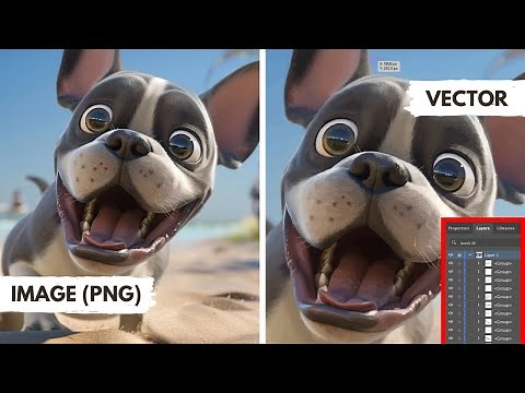 Convert ANY Image to Vector Graphic - FREE Vectorizer AI
