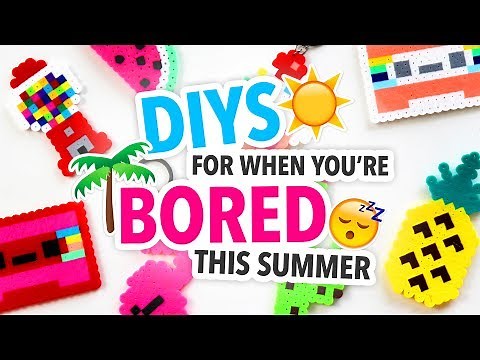 DIYS TO DO WHEN YOU’RE BORED OVER THE SUMMER | @karenkavett