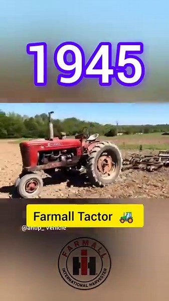 Evolution of Farmall Tractor 🚜 old model and new model history 1930 to 2025 🚜 🔥#short #tactor 🔥🔥