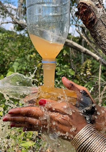 Survival Skills: Moms Show How to Make Small Soap and Water #camping #survival #skills #Outdoors #ideas