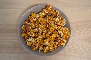 Salted Caramel Popcorn Without Corn Syrup Recipe